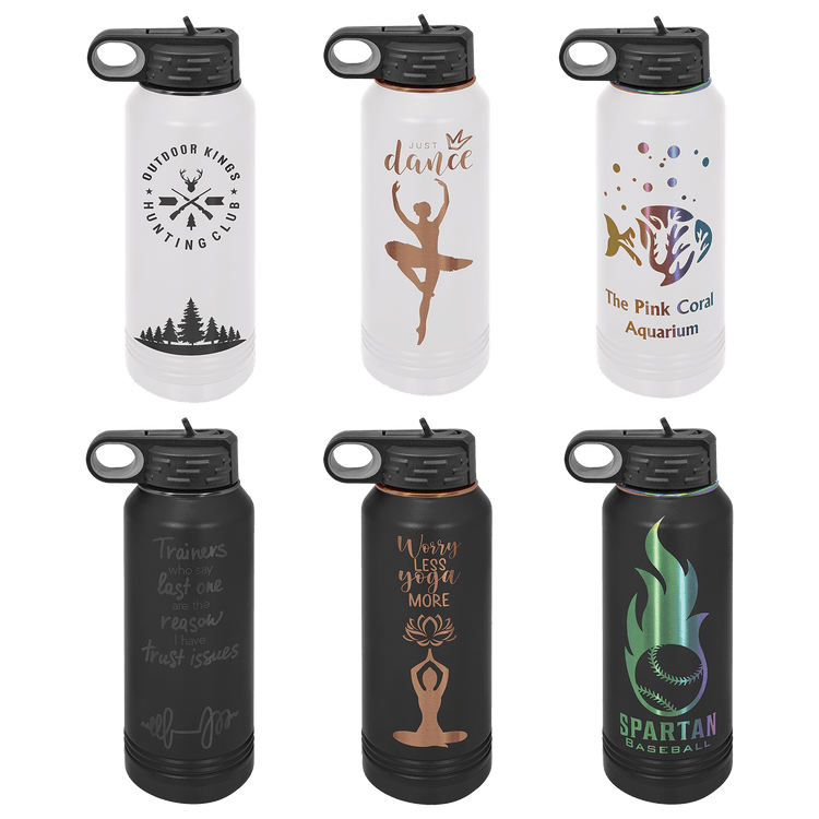 32 Oz ION Plated Water Bottle