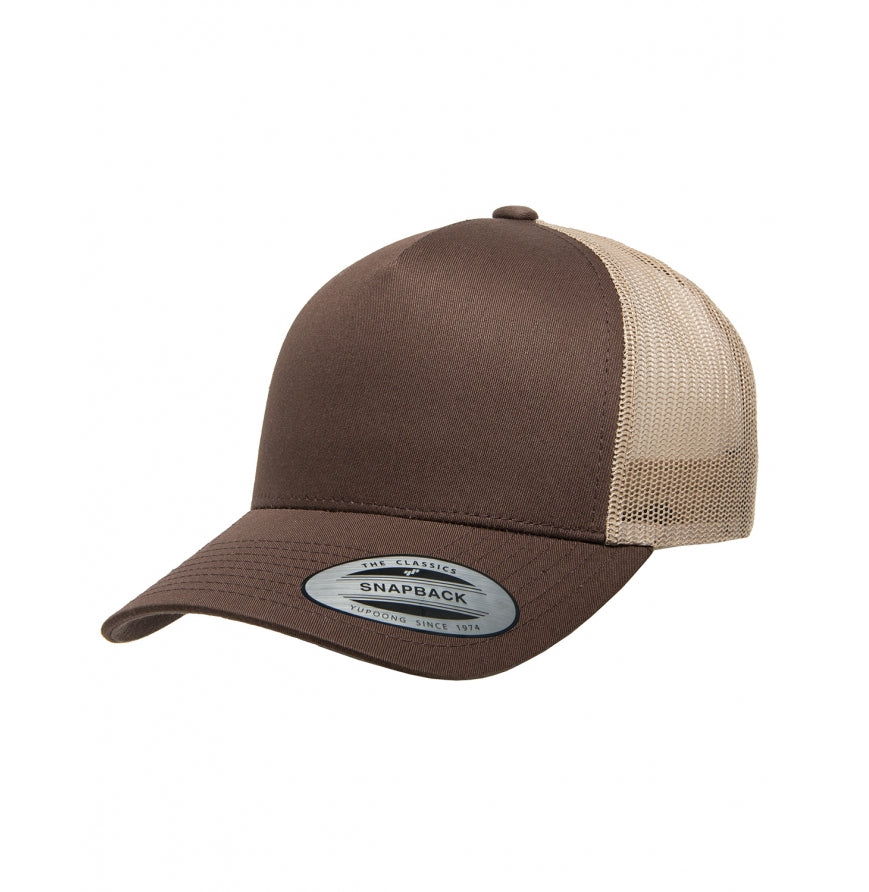 Yupoong Adult 5-Panel Retro Trucker Cap