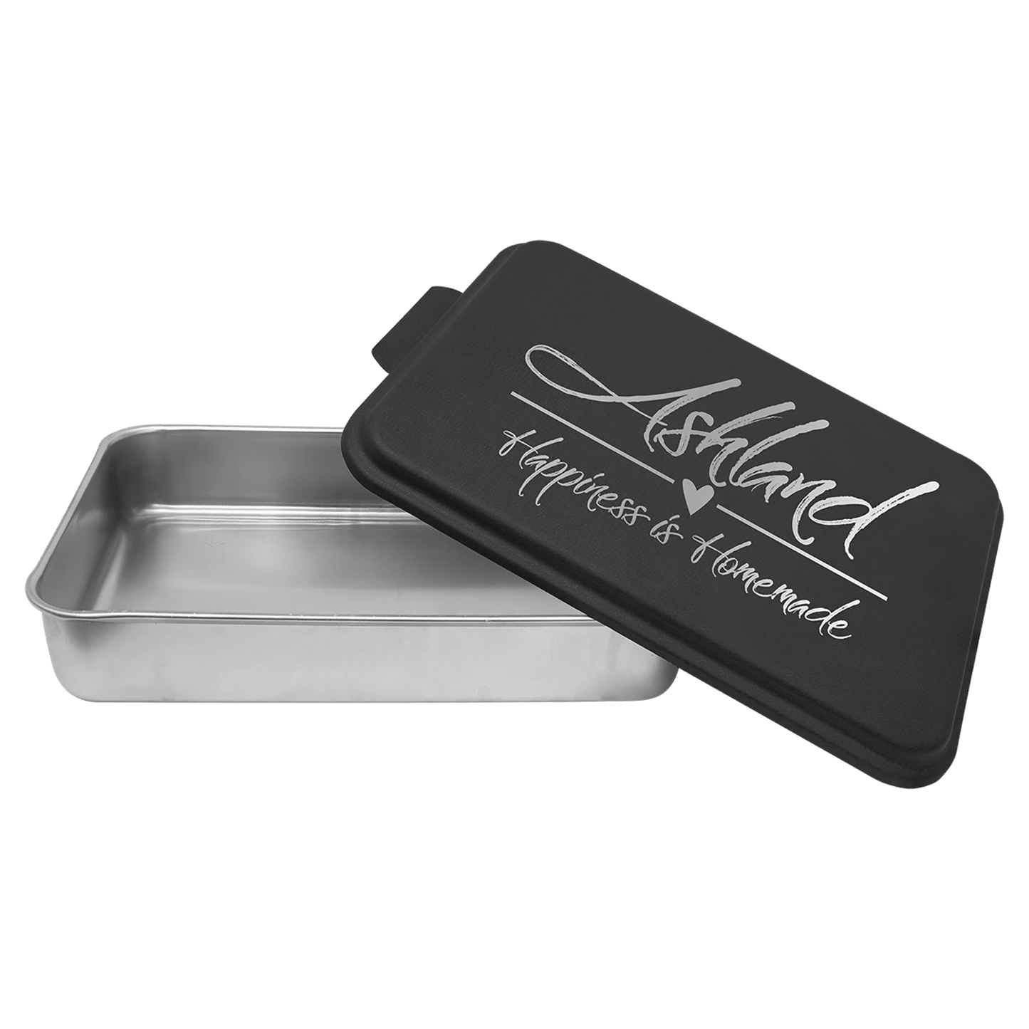 9" x 13" Aluminum Cake Pan with Engravable Lids