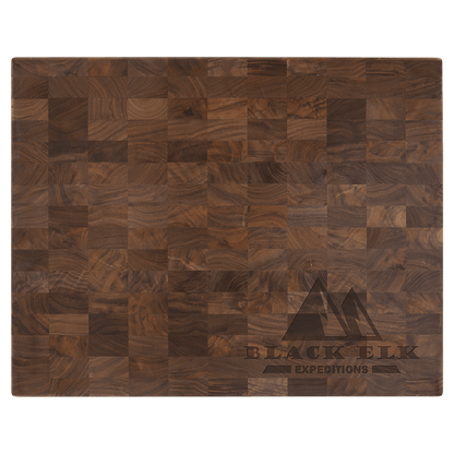 22" x 13" x 1 3/8" Walnut Butcherblock Cutting Board