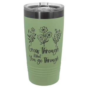 20 oz Ghost Black ION-Plated Tumbler