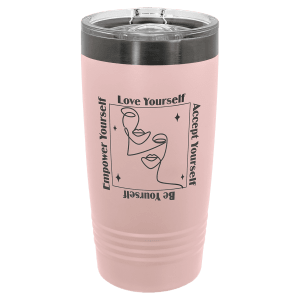 20 oz Ghost Black ION-Plated Tumbler