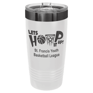20 oz Ghost Black ION-Plated Tumbler