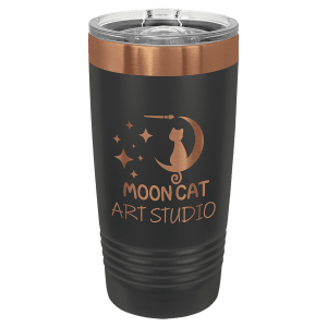 20 oz Rose Gold ION-Plated Tumbler